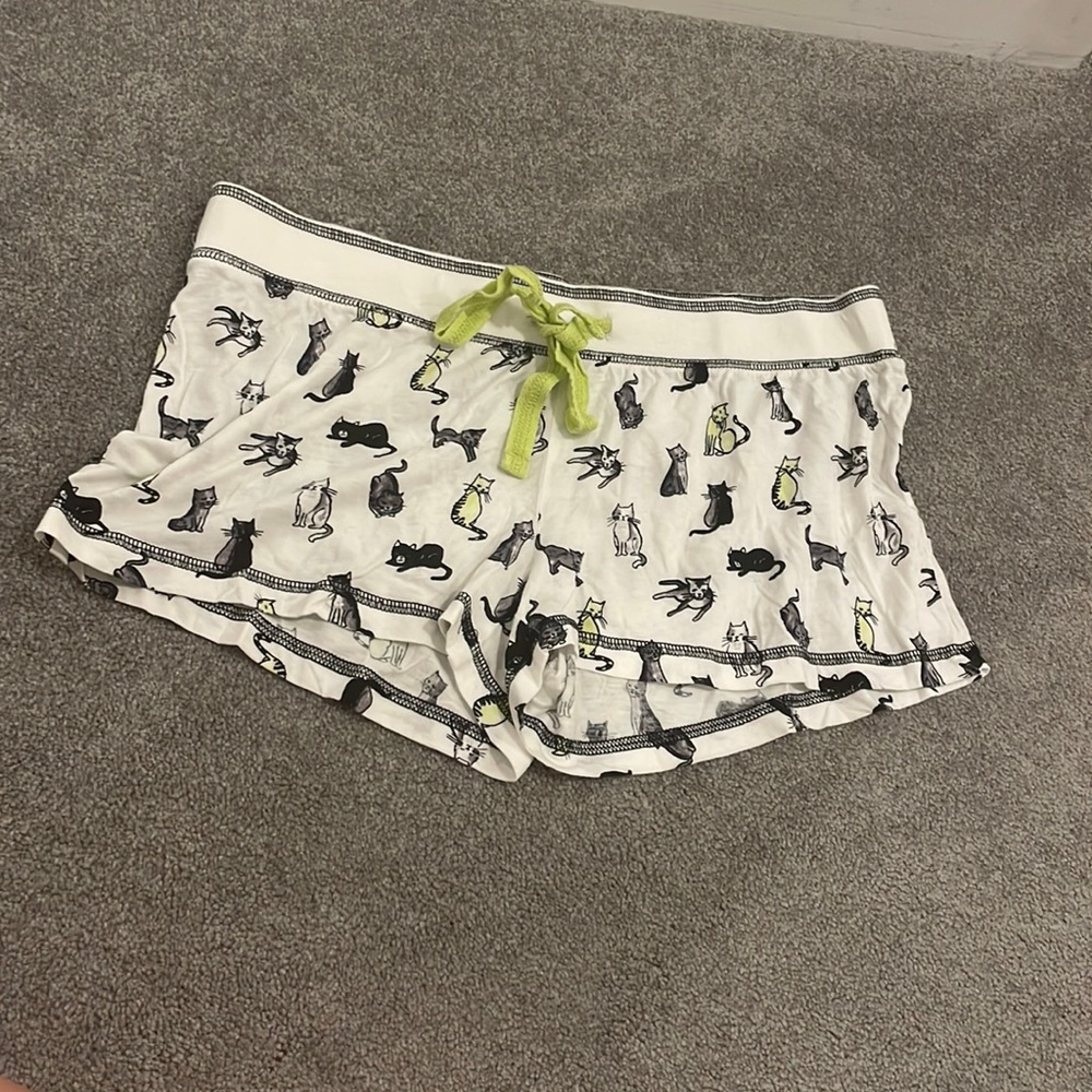 Cat Pajama Shorts